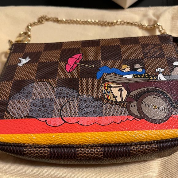 Louis Vuitton Mini Pochette Illustre  Evasion - Picture 1 of 8